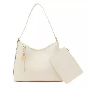 세인트스코트 마티네 커브드 숄더백 PCR679 크림