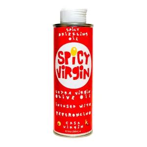 카사 버진 이탈리아 올리브 오일 부모 스파이시 칠리 화이트 트러플 오일과 토스카나 EVOO가 포함된