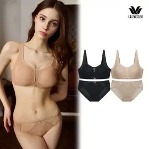 와코루 라이크라 메쉬 스포츠 브라팬티 1종세트 GSET604)