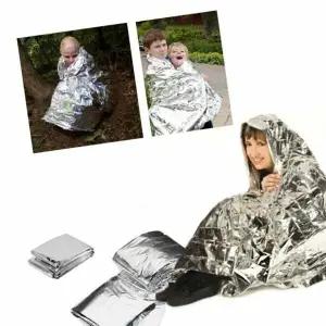 초경량응급담요 재난 침낭커버 비상용 휴대용 응급담요 1p