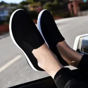 남성 슬립온 운동화 볼넓은 발편한 단화 스니커즈 단화 캐주얼 볼넓은 발편한