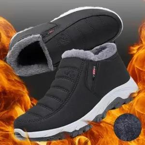 남녀공용 릴렉스 패딩 방한화 co or 기모안감 미끄럼방지 털슬립온 스노우부츠 커플신발