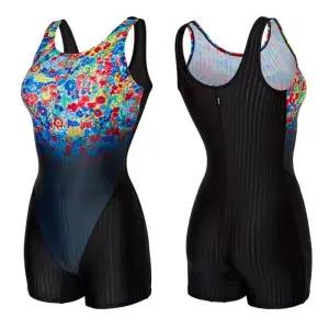 랠리 여성 아쿠아 Y백 반전신 3부 수영복 Y84404 5부수영복