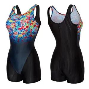 랠리 여성 아쿠아 Y백 반전신 3부 수영복 Y84404 5부수영복