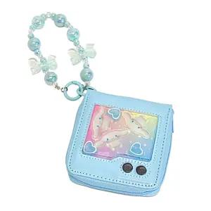 시나모롤 폴더폰 스트랩지갑 788001휴대모양 동전 손지갑 아이 캐릭터 디자인