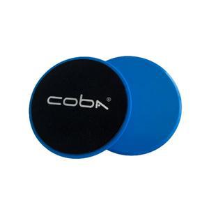 카펫 타일 또는 하드우드 바닥 피트니스 및 홈 운동 액세서리 2팩에서 전신 운동을 위한 COBA 보드 코어 슬라이더 양면 글라이딩 디스크