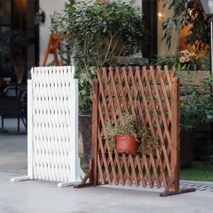 화단 펜스 애완동물 식당 야외 울타리 접이식 카페 자바라