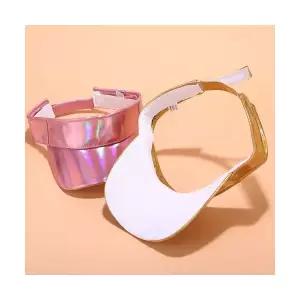 여름 햇빛가리개 스냅백 홀로그램 고깔 야구모자 커플 패피 스트리트 캡 MF2