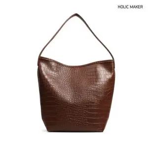 홀릭메이커 여성 숄더백 HREB182 크로커다일 가방