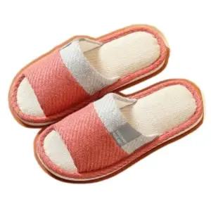 인기상품 거실실내화 홈홈 린넨 실내화 235-240mm 쿠션 여름 실내슬리퍼 [WFKPPRD_260411]