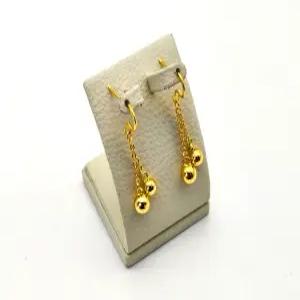 24K 순금 1돈 데일리 체인 볼 귀걸이