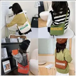 미니 캔버스 에코백 크로스가방