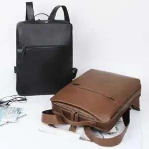 [패션] 직장인 회사원 깔끔한 정장 패션 디자인 슬림 백팩