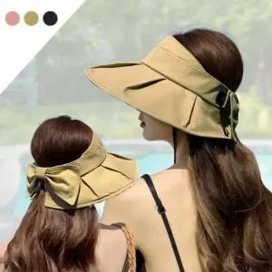 [패션] 여성 썬캡 선캡 농사 모자 햇빛가리개