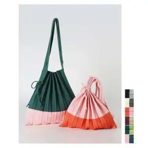 BR33 숄더백 플리츠 니트 주름백 여성 토트 통스타일