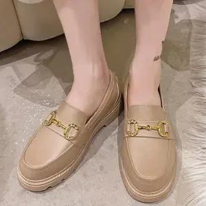 데일리 여성 예쁜 데이트 코디 통굽 로퍼 구두 신발 뮬 여성단화 여성플랫슈즈 블로퍼