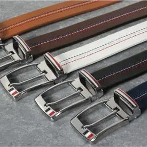 [패션] 남자 친구 아빠 아들 선물 고급 통가죽 캐주얼 벨트