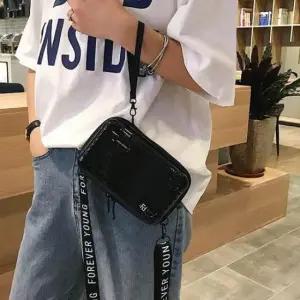 스몰 캐리어 가방 간편 핸드 스트랩 소지품 보관