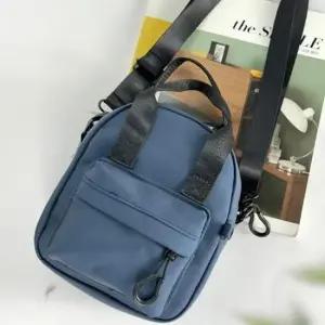 미니 크로스 백 여행용 여자 남자 캐주얼 가방 네이비