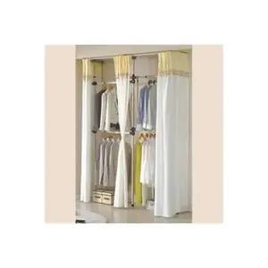 커튼형행거 커튼 4단 행거 고정식행거 커버행거 커버옷장 옷커버