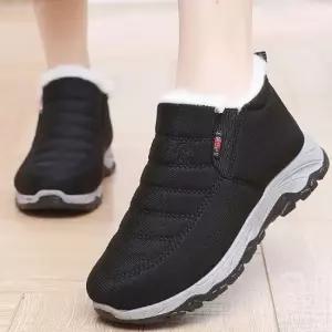 따뜻하고 가벼운 겨울 털 방한 부츠 캐주얼 여성 신발 신혼여행신발 글래디에디터