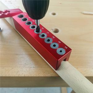 12MM 수직 포켓 지그 셀프 비트 은못 목공 가이드 드릴