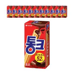 오리온 통크 초코, 45g, 12개