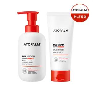 아토팜 MLE 크림 160ml(튜브)+MLE 로션 300ml+[증정]탑투토워시리필250ml+판테놀로션23ml