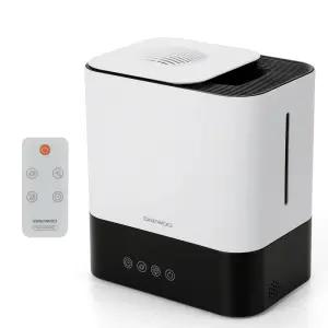 대우 가정용 스마트 무소음 간편세척 가열식가습기 5L 리모컨