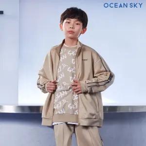 [오션스카이] 남아 소매 테잎 하이넥 집업-CAJB7101B0X