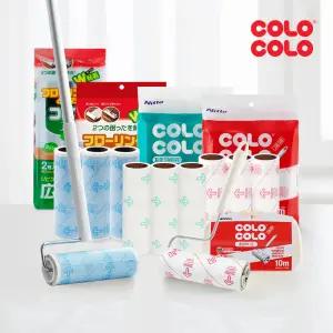 [고로고로] 초강력 마루용 돌돌이 테이프 클리너 리필 본체 밀대 모음전