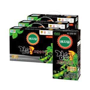 베지밀 검은콩 두유 고칼슘 190ml 72팩