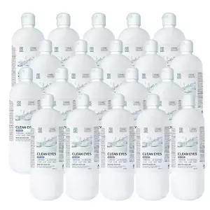 깨끗한아이 렌즈 식염수 500ml 20개 드림 하드 소프트 세척액 용액