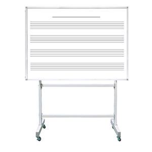 오선화이트보드+이동식스텐드 90x150cm 음악강의용 대형칠판