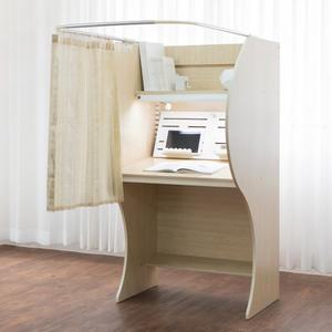 [아이디어스터디] 합격5호 가정용 독서실책상 기본형 812 화이트오크