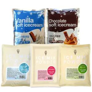 서강 소프트 아이스크림 분말 바닐라맛 초코맛 1박스 딸기 녹차 망고 블루베리 파우더