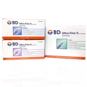 V11 BD울트라파인 인슐린 주사기/BD 마이크로 파인lll 펜니들주사바늘당뇨주사침/