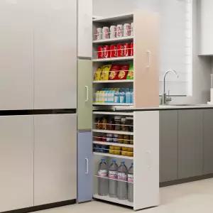 스스디 비스포크 슬라이딩 틈새수납장 냉장고 세탁실 김치냉장고 틈새장