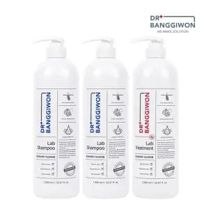 [닥터방기원] 랩 탈모샴푸 2개+랩 트리트먼트 BEST 세트 탈모완화 두피케어