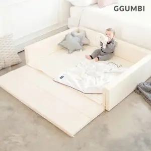 월드스타 변신범퍼침대 특대형 크림화이트