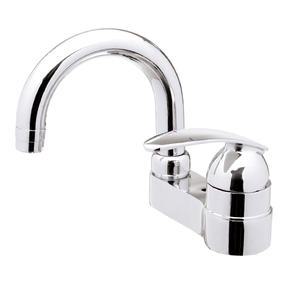 우리수도 (ES 파이프세면) 4인치 욕실 세면대 세면기 수도꼭지