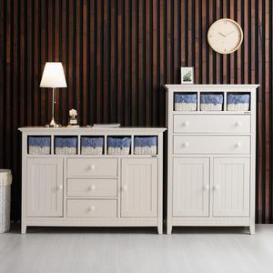 [에보니아] 라탄 서랍장 체스트 34/54 / 수납장