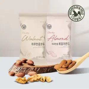 [산과들에]25년산 햇 견과류 하루한줌견과 호두 아몬드 20g x30봉 구성