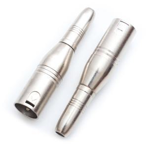 XLR캐논잭(수) 5.5모노(암) 플러그 연결 변환젠더