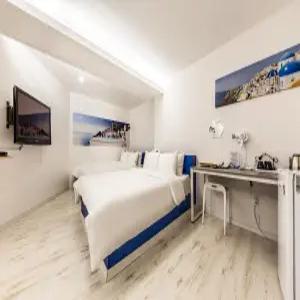 [강원 모텔] 강릉 경포대 산토리니 (경포대,사천,주문진,정동진)