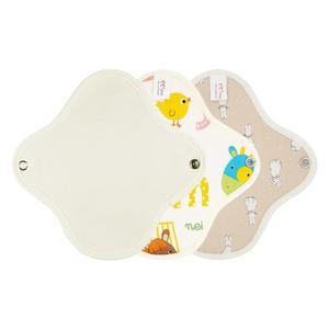 이채 면생리대 팬티라이너 3장세트 순면 다회용 천생리대