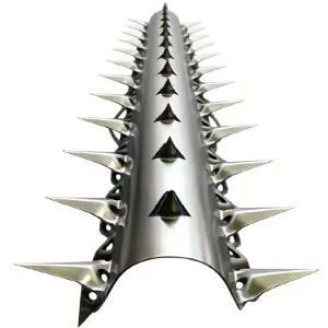 빌라 준공  방범덮개 가스배관 가시 덮개  가시철망 cctv 폴대 방범 캡  비둘기 퇴치 스테인레스 버드스파