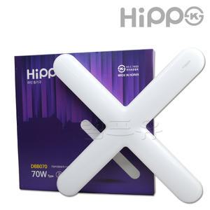 히포 LED십자등 라인 와이드 70w DBB070 등기구 LED형광등 방등