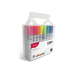 24색 유성매직(모나미)