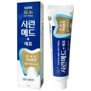 부광 시린메드 에프 치약 125g 1개/시린이전용치약/여행용/휴대용/칫솔/치실/치간칫솔/가그린